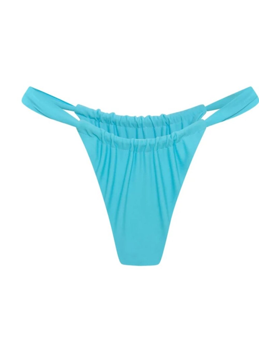 NWT Vacay Swim Rhodes Bikini Bottom Aqua XL